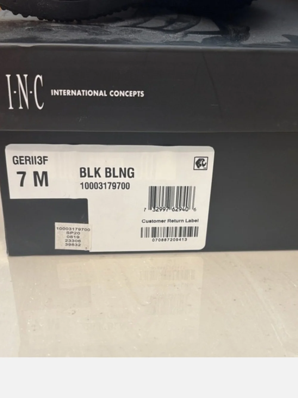 INC International Concepts Black Embellished Over-the-Knee Boots